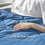 amazon gallery images comforter blue 4