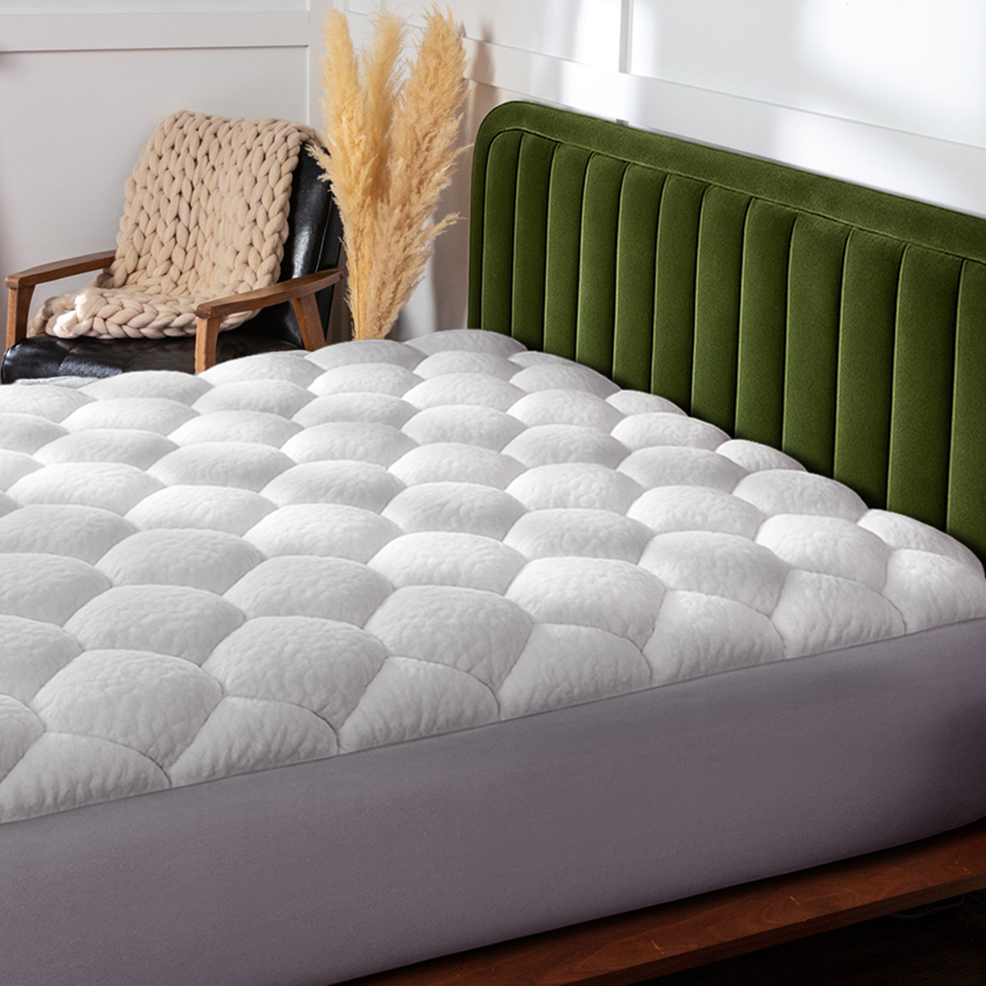 Pillow Top Mattress Pads Bamboo Pillow Top Mattress Pad Viscosoft