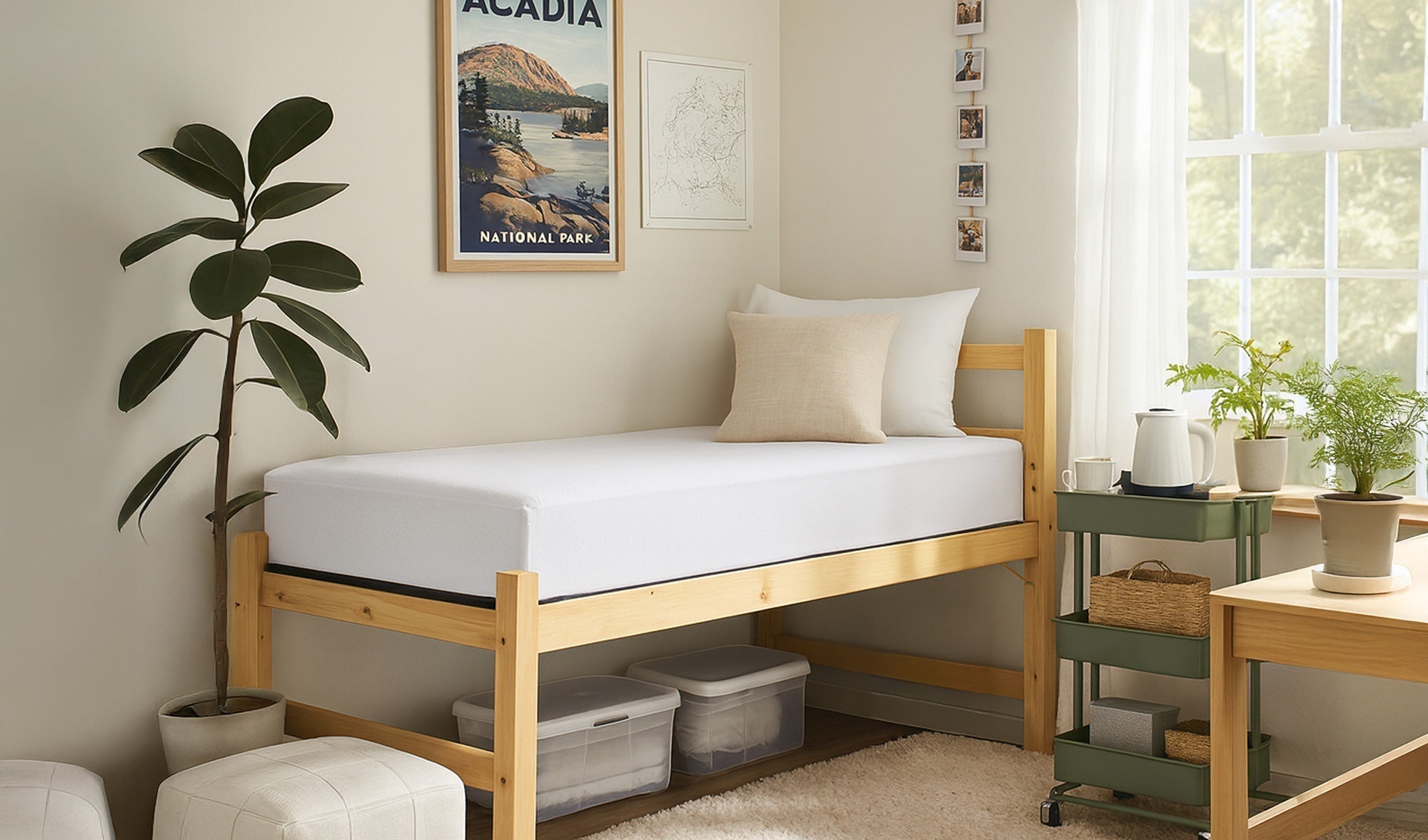 Organic mattress toppers