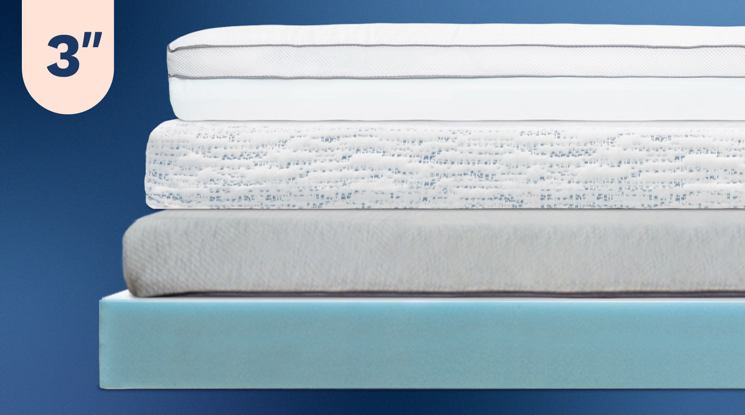 Shop 3 Inch Mattress Toppers | Instant Soft Comfort