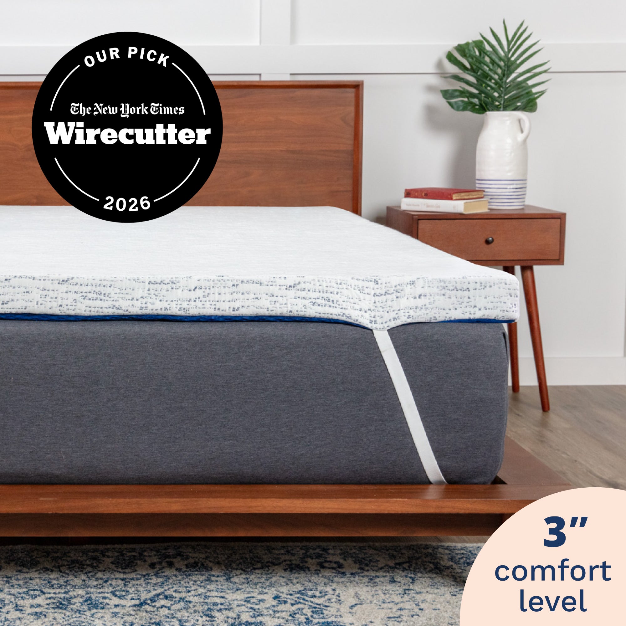 Memory Foam Mattress Toppers | Select High Density Topper | ViscoSoft