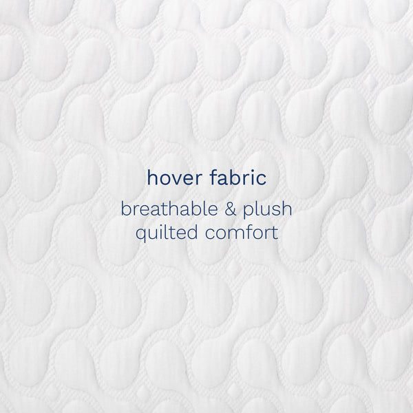 Hover fabric: breathable & plush quilted comfort (No Script, Alternate View)