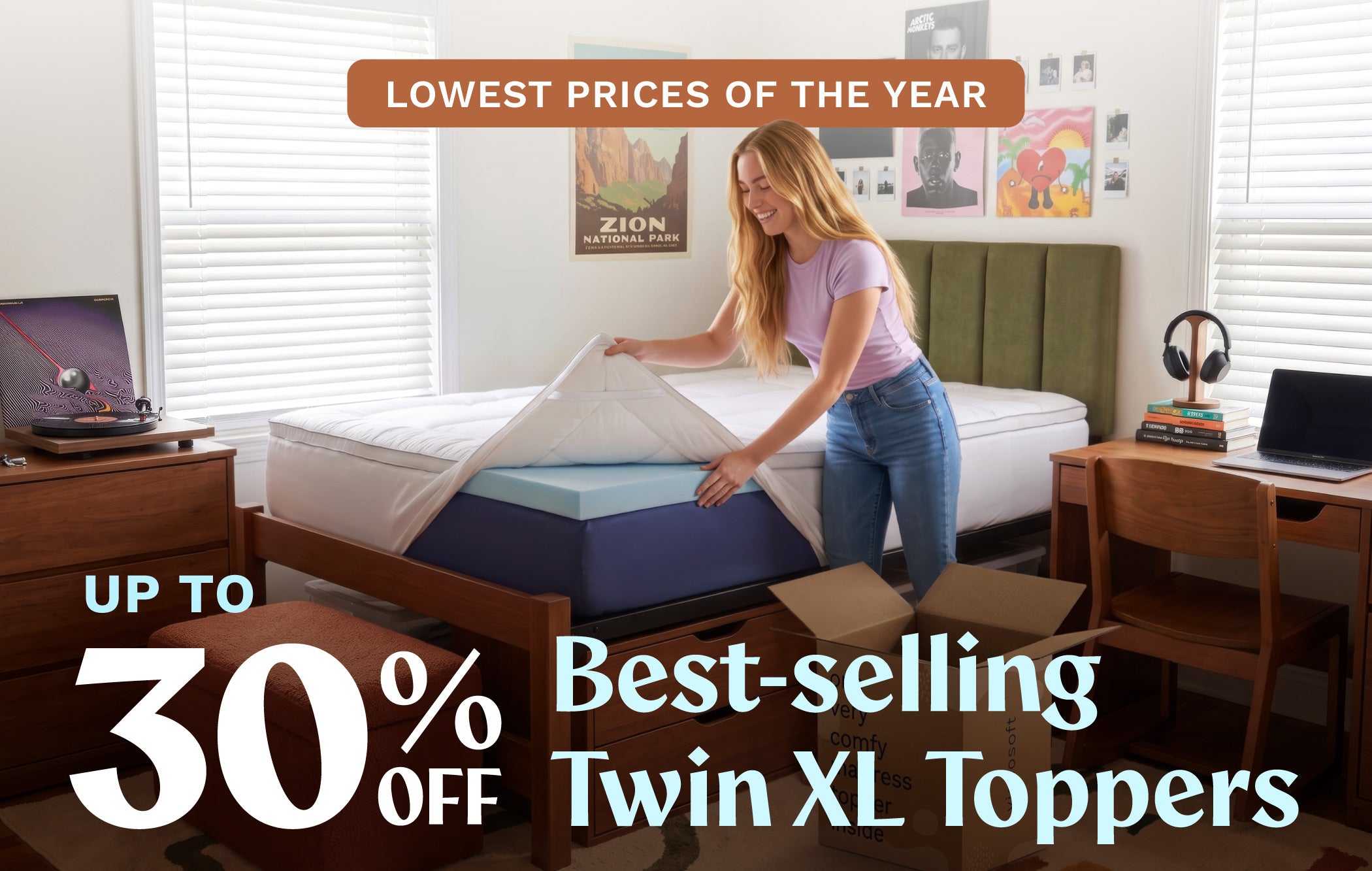 Lowest prices of the year. Up to 30% Off Best-selling Twin XL Toppers