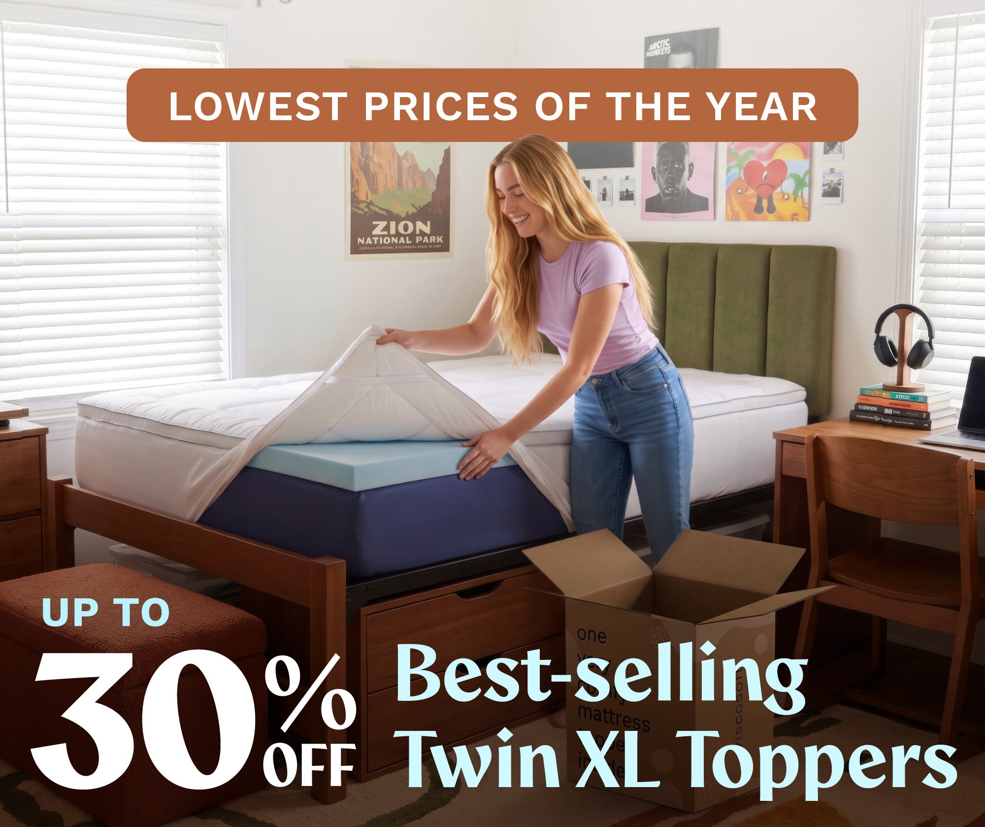 Lowest prices of the year. Up to 30% Off Best-selling Twin XL Toppers
