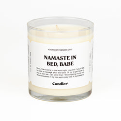 NAMASTE CANDLE by Shop Ryan Porter