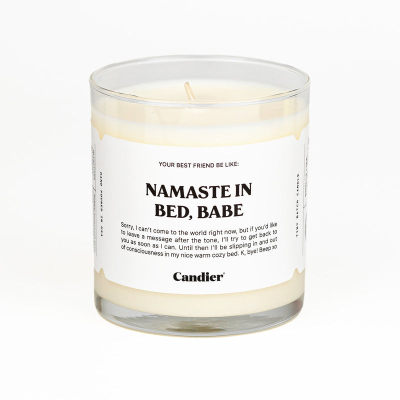 NAMASTE CANDLE by Shop Ryan Porter