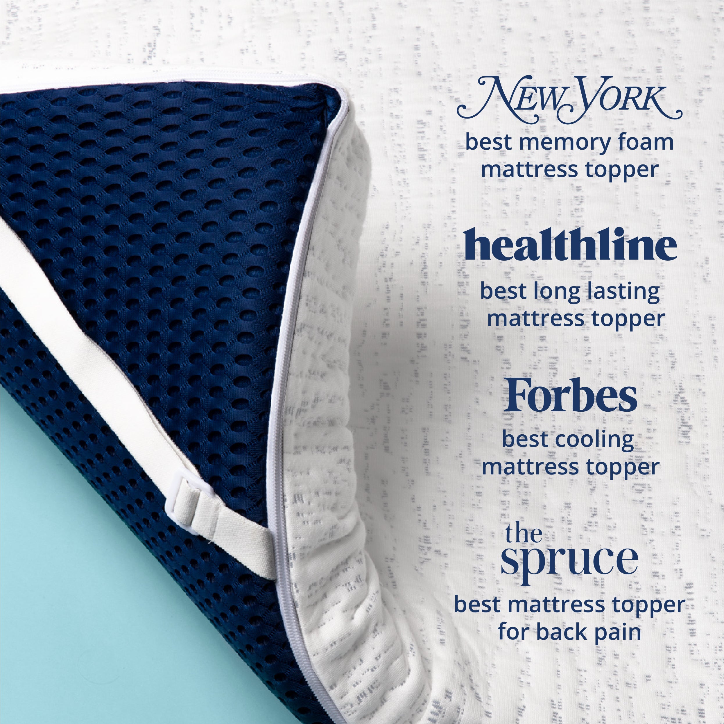 Memory Foam Mattress Toppers Select High Density Topper ViscoSoft