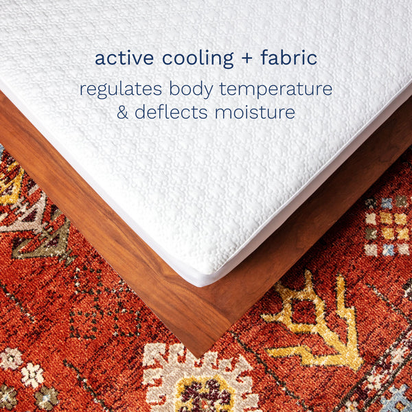 Active Cooling + fabric regulates body temperature & deflects moisture (No Script, Alternate View)